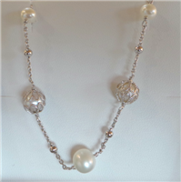 Bracciale Miluna Donna Giochi di perle in Argento Perla PBR3055 - PBR3055